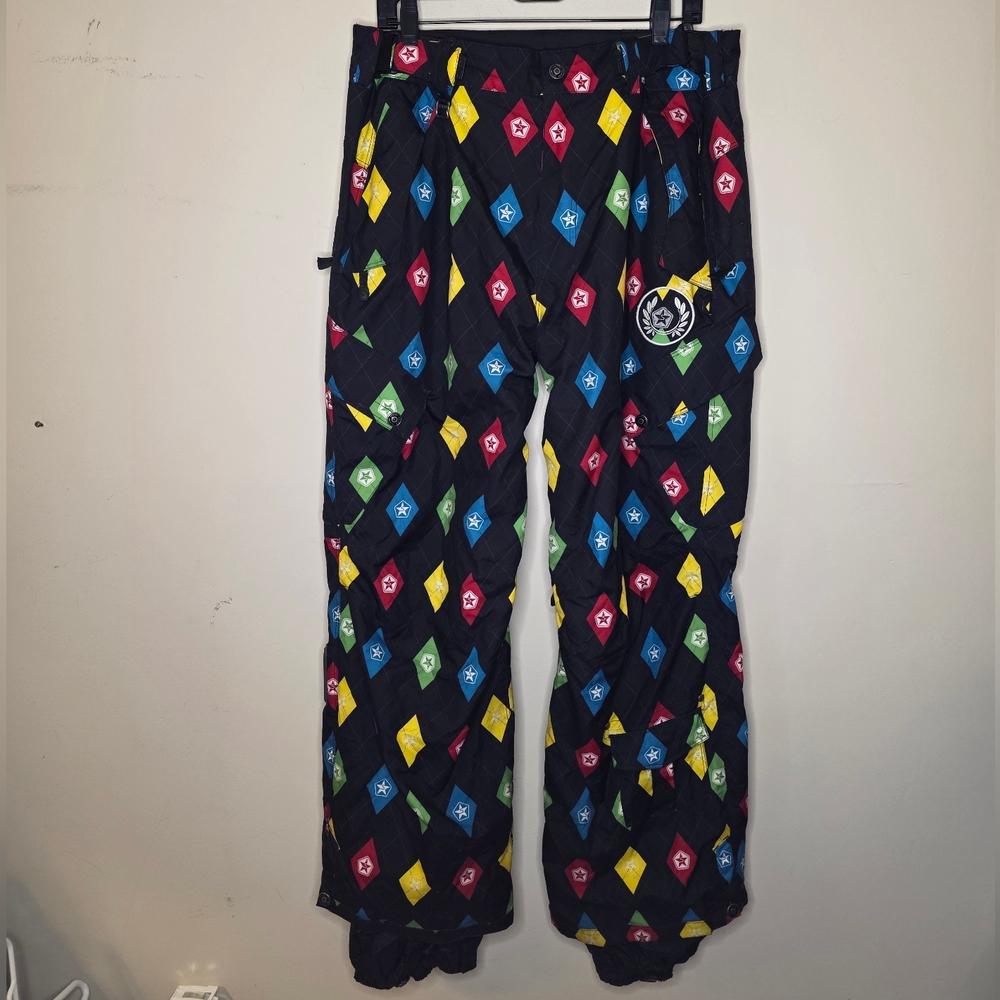 Sessions Ridge Series Jacket & Pants Set Diamond Pattern Size Medium - Picture 4 of 16